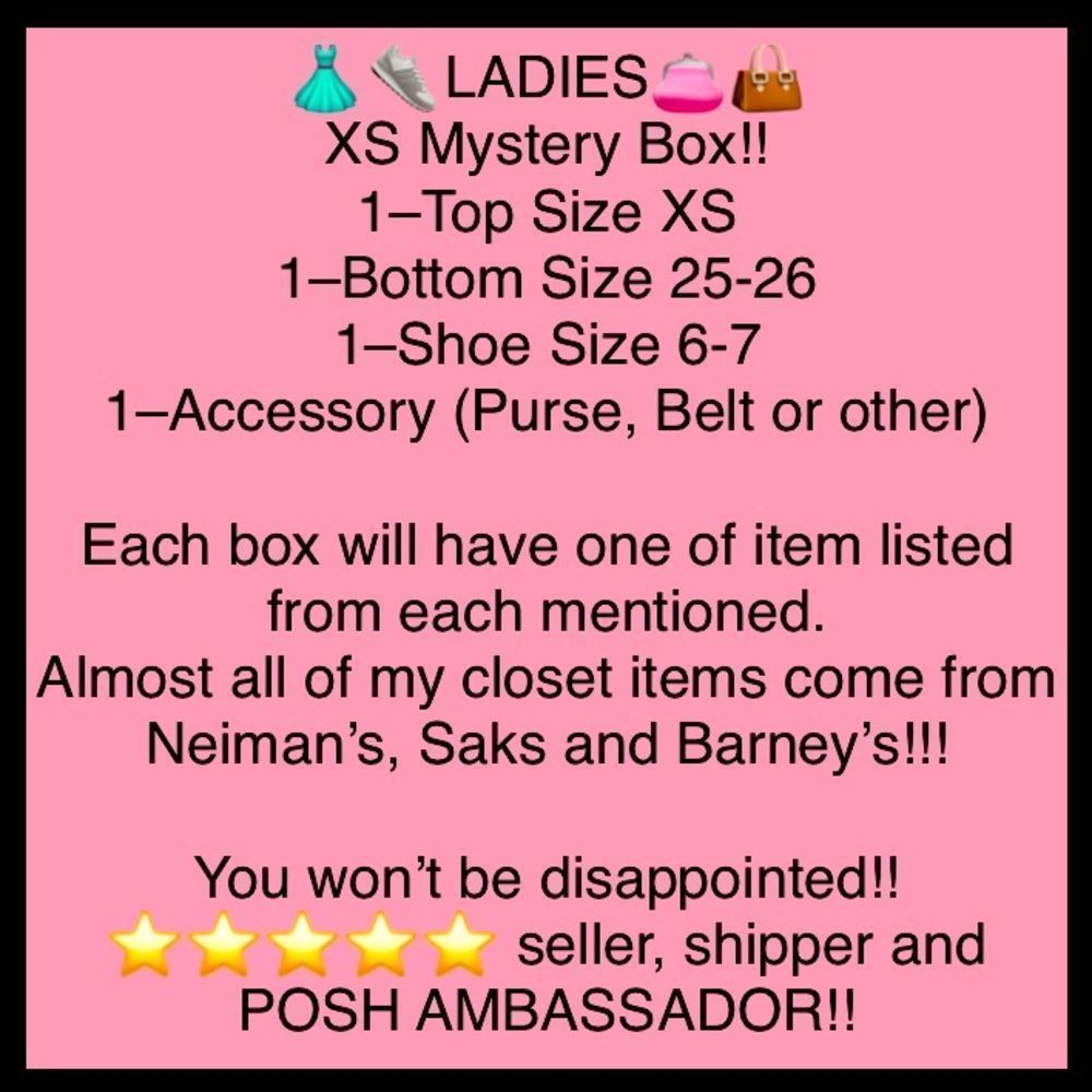 Ladies Mystery Box!! XS